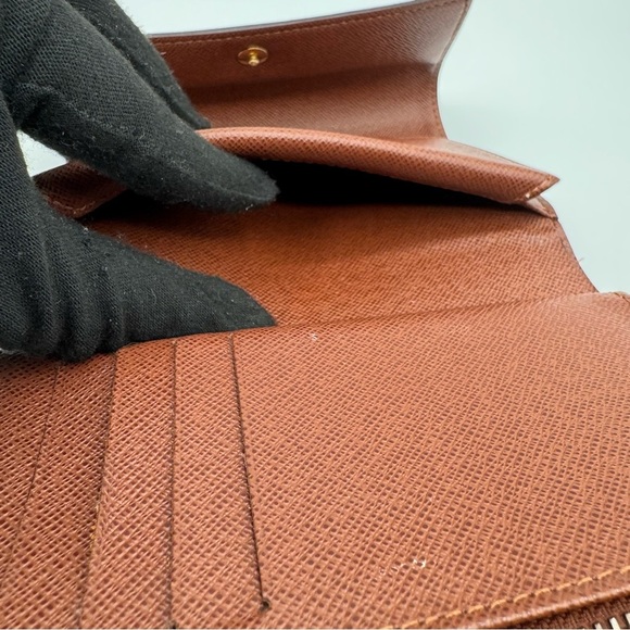 Louis Vuitton Dark Brown Monogram Wallet | Very Good Condition - Picture 14 of 15